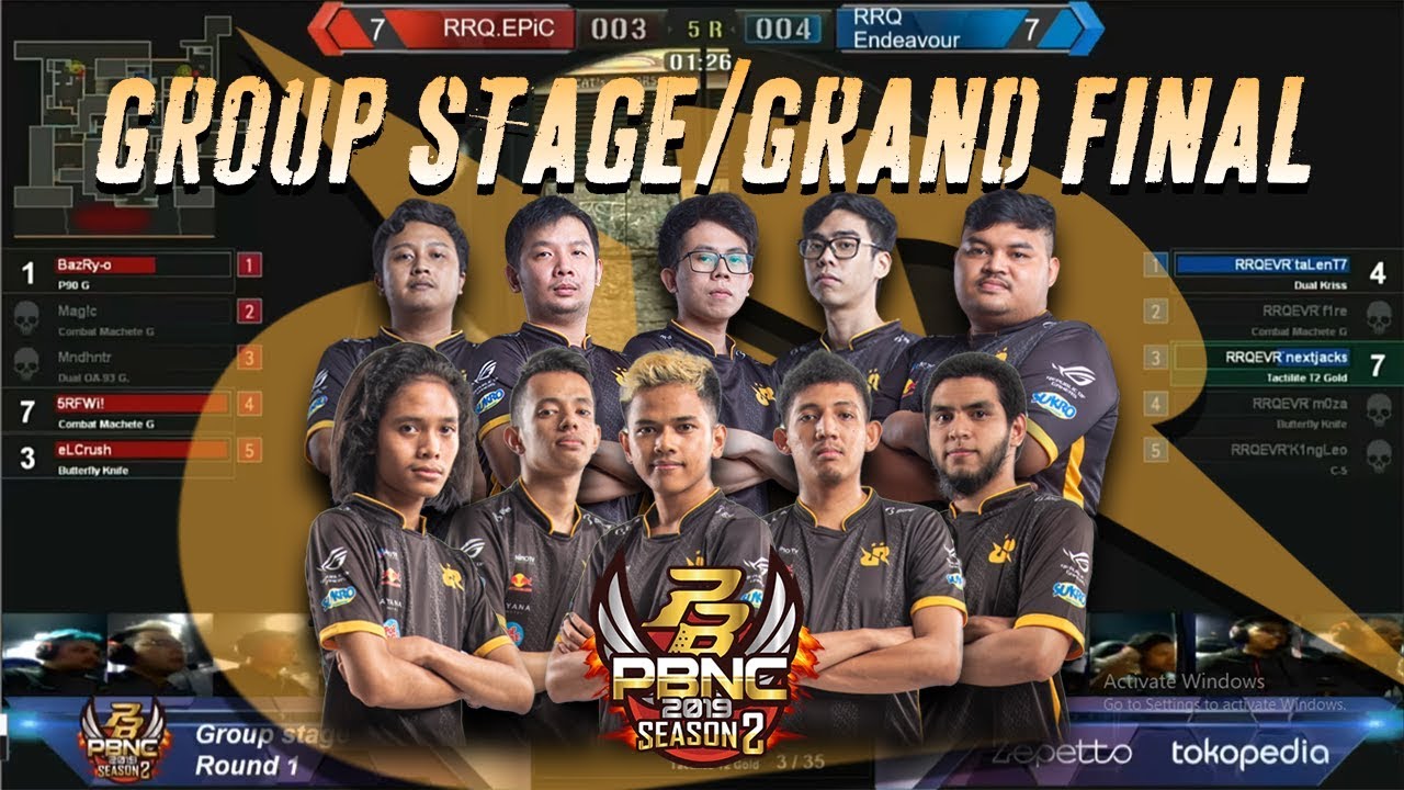 RRQ EVR VS RRQ EPiC (Downtown) - SEMIFINAL PBNC 2019 SEASON 2