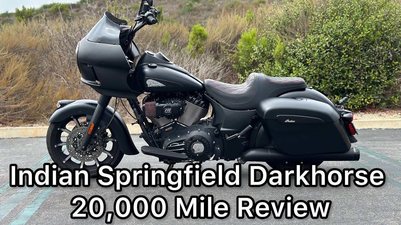 Indian Springfield Darkhorse 20,000 Mile Review
