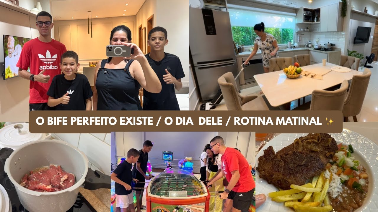 🔥BIFE SUCULENTO NA PANELA DE PRESSÃO + ANIVERSÁRIO DO BENJAMIM E PASSEIO NO SHOPPING 🤎