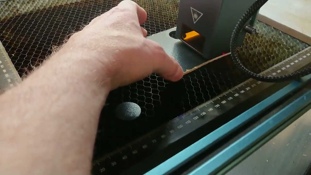 Laser Tree K30 module 3mm MDF / HDF test