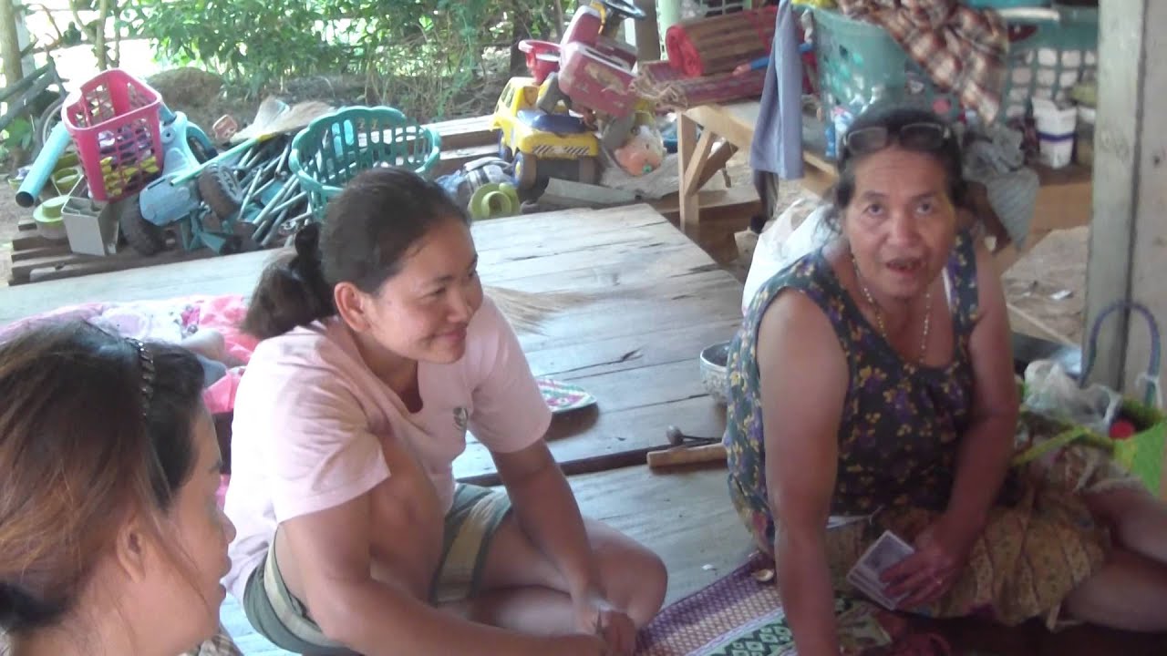 Thai Countryside: Playing cards