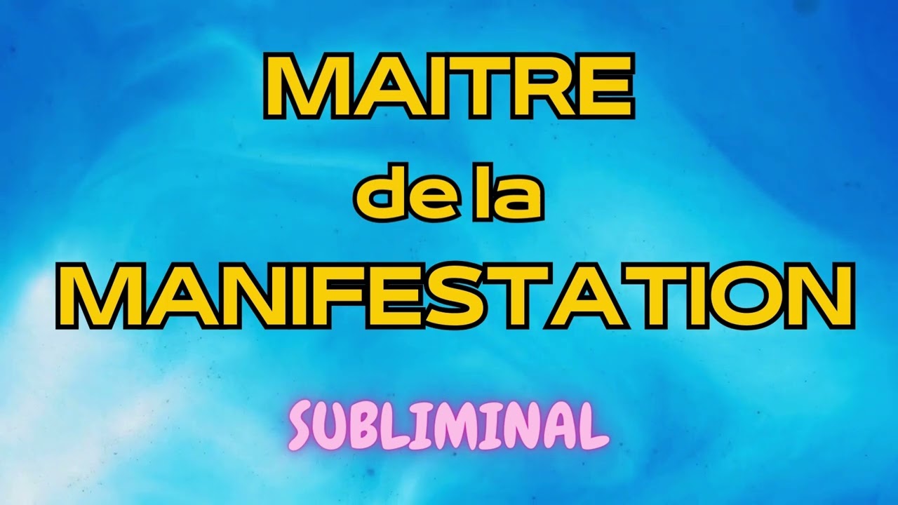 JE MANIFESTE INSTANTANÉMENT MES DÉSIRS ! *subliminal*