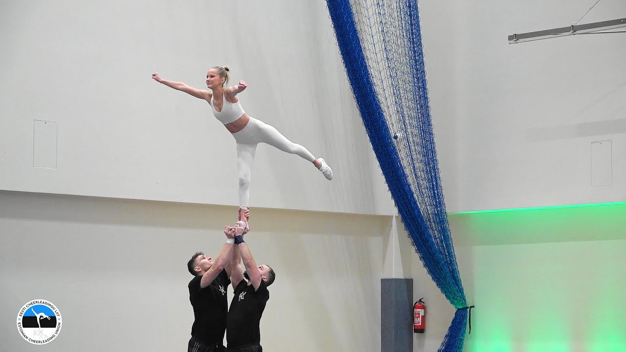 AKROS Cheer 1 - VÕIMLEMISKLUBI AKROS ✨💖✨ L4PS | CHEERLEADING | Estonian Cheer Open 2022 🔥🔥