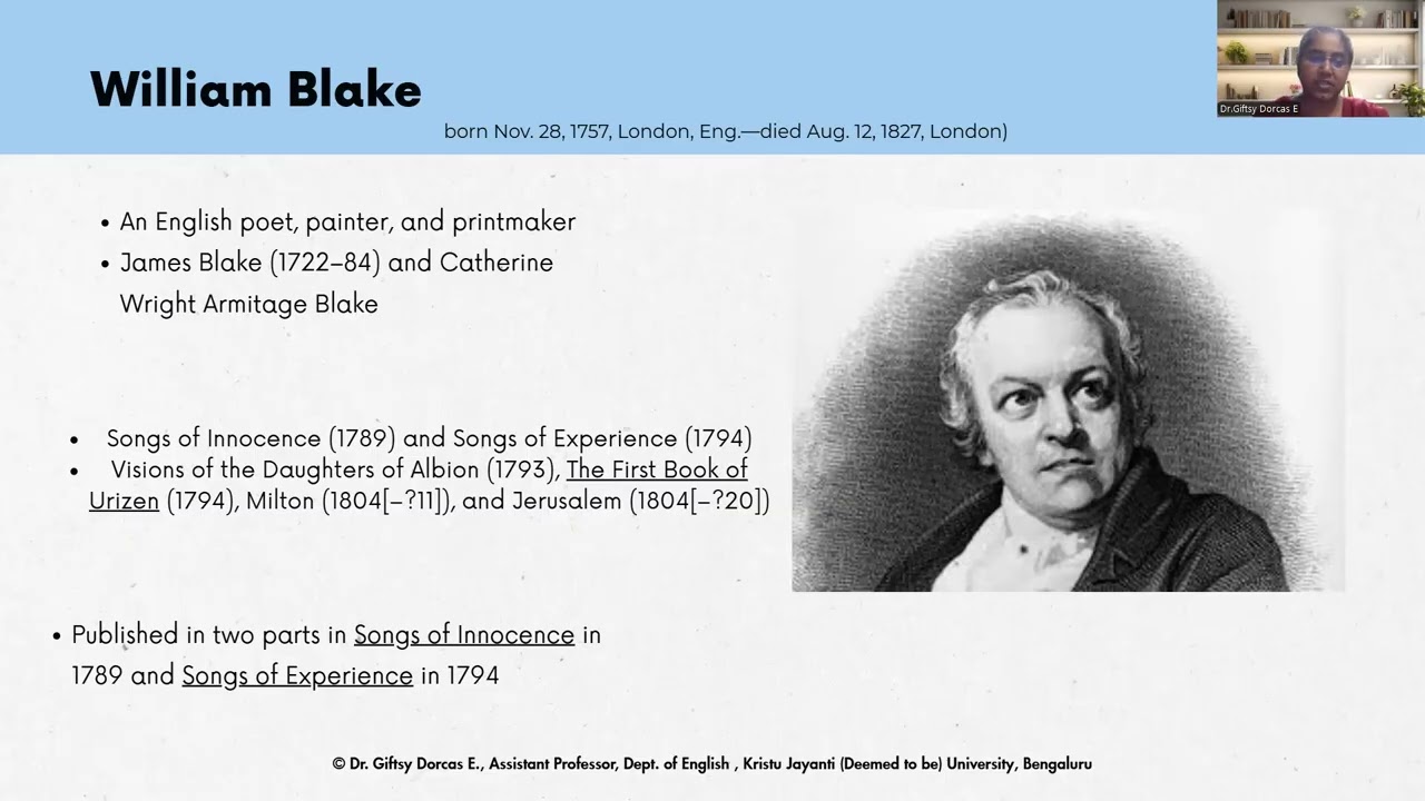 The Chimney Sweeper - William Blake
