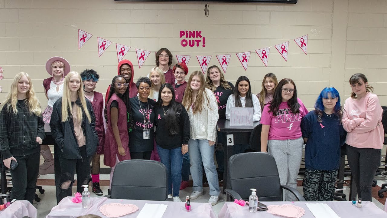 Science Hill Cosmetology Pink Out