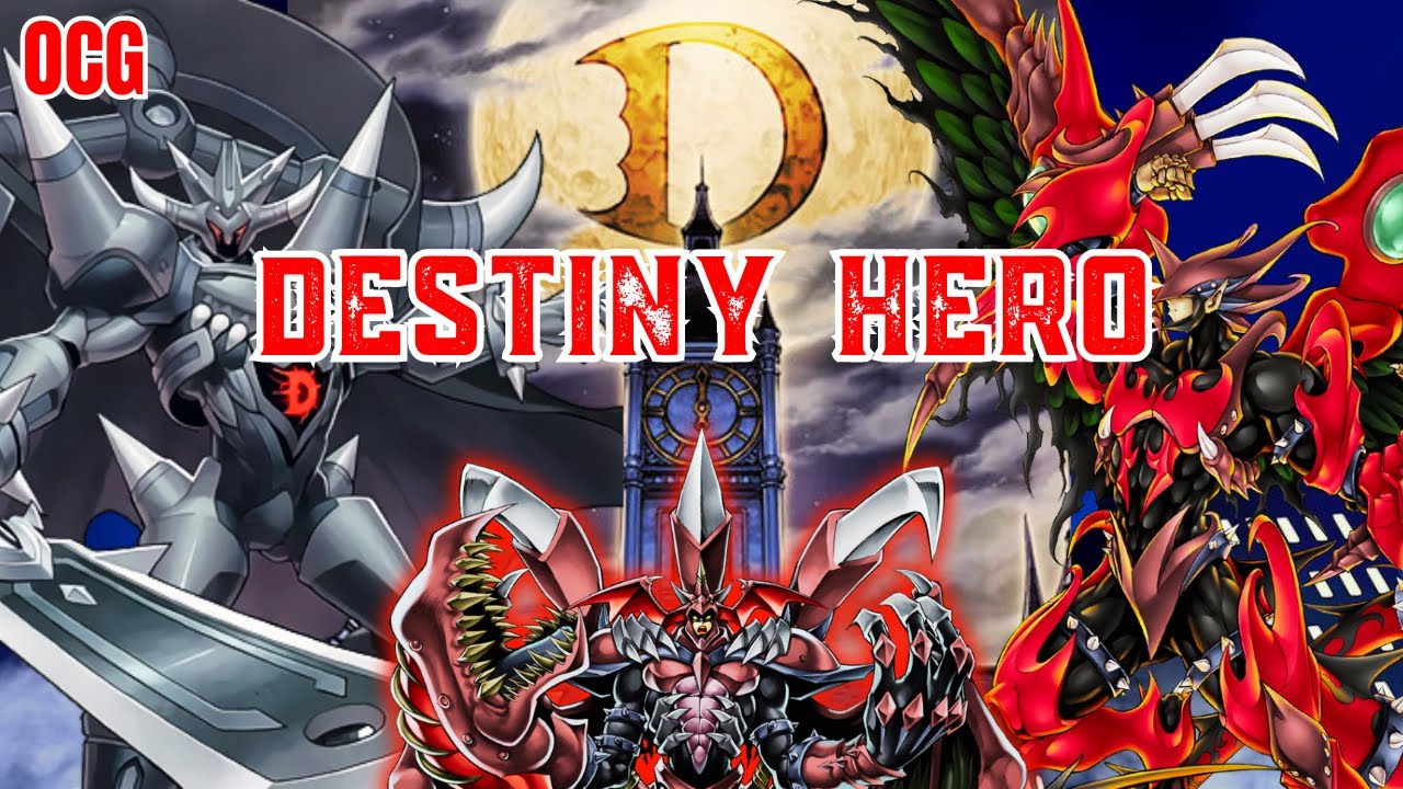 DESTINY HERO DECK PROFILE & COMBO TUTORIAL  | YU-GI-OH! OCG