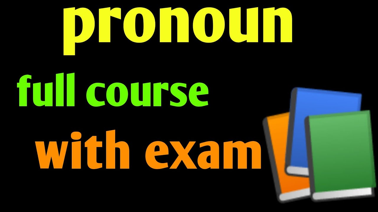 Pronoun in english grammar | Pronoun concept
