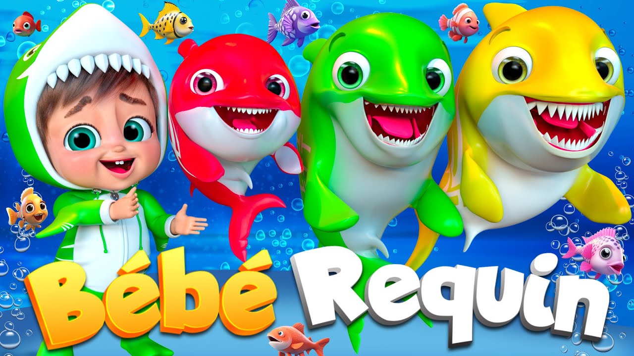 Bébé Requin joue encore | Comptines Et Chansons | À Bébé Chanson @SuperLucaLEFrancais