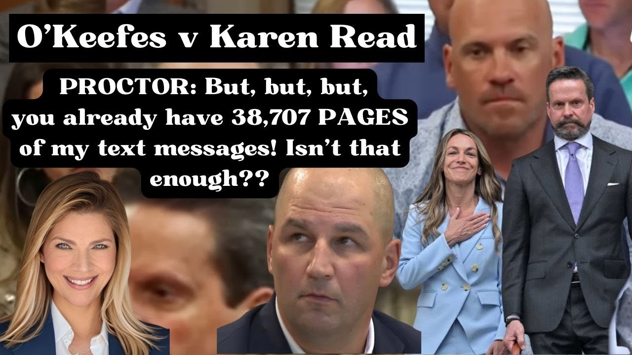 O'Keefes v Read 💥PROCTOR Responds: You Can't Invade My Privacy!💥Goode Luck! Orig Canton PD Reports
