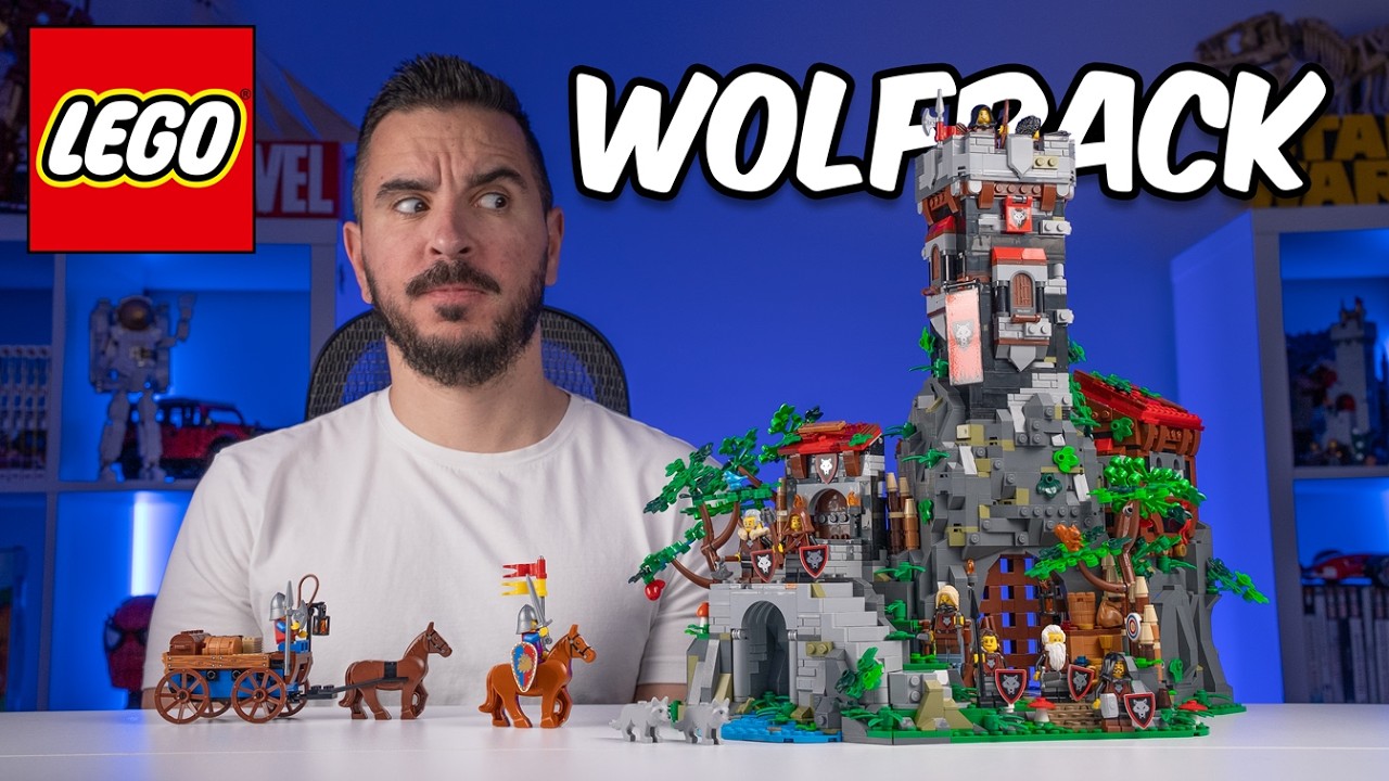 Ещё один замок! || LEGO/Bricklink Лесной логово разбойников