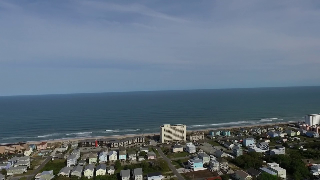 Carolina Beach, Kure Beach, and Fort Fisher from 350ft.