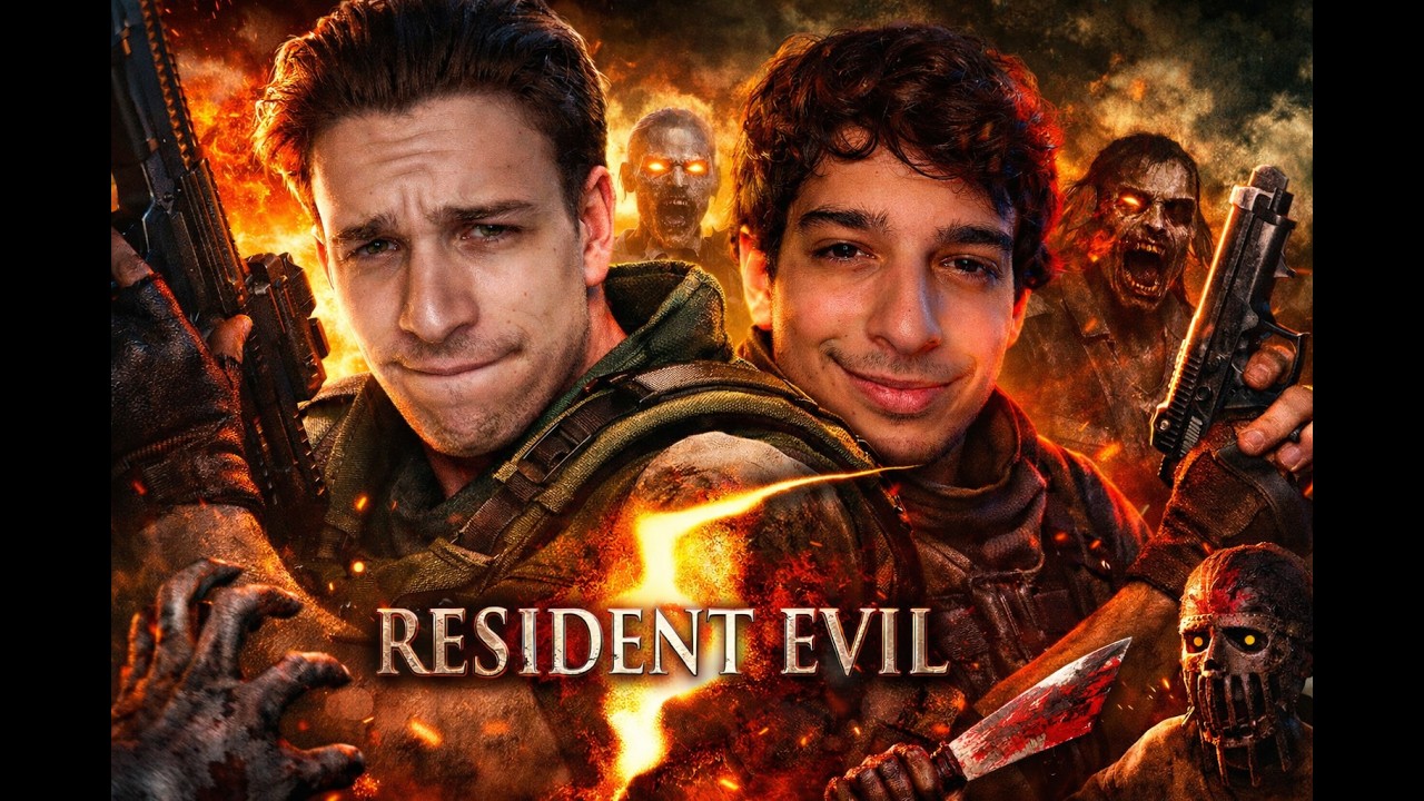 Jogando RESIDENT EVIL 5 (Maratona)