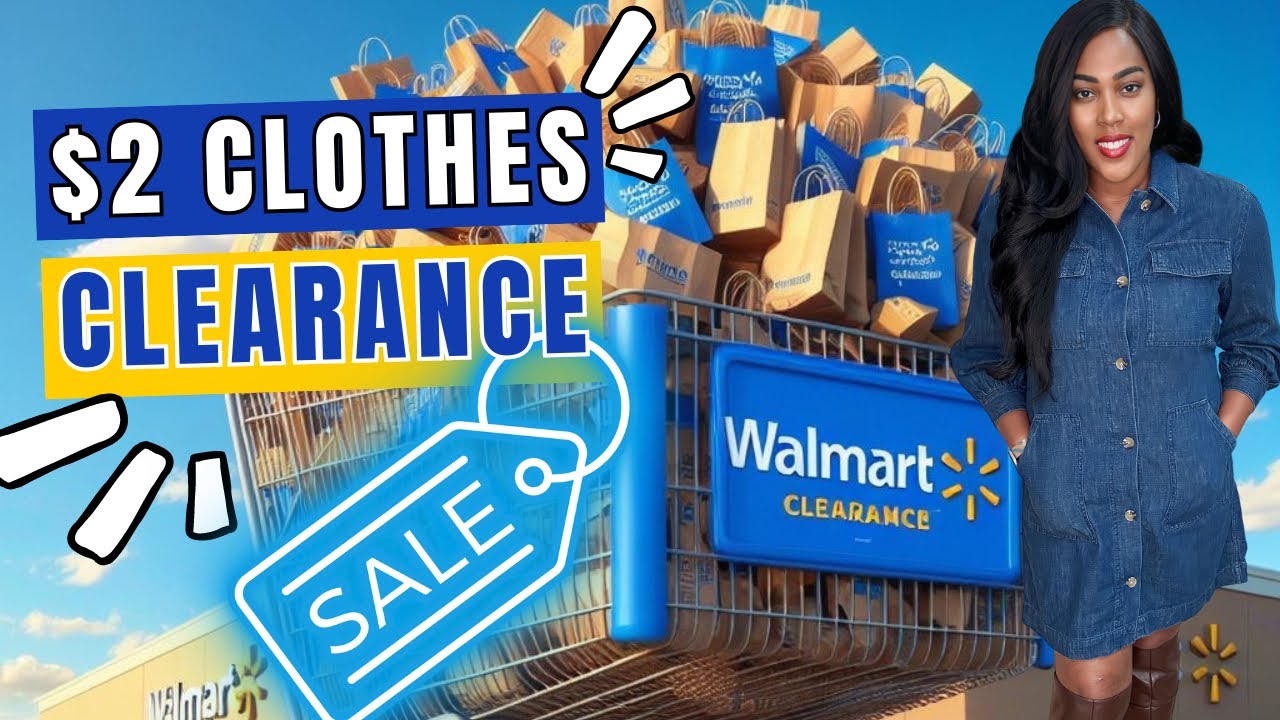 RUN! WALMART CLEARANCE! $2 CLOTHES & SHOES!  #couponing