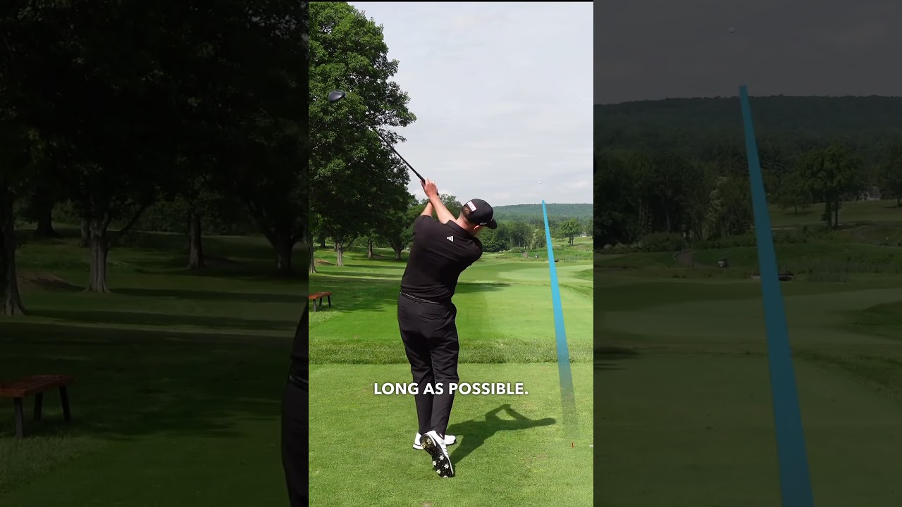 Stop Rotating Early! The Simple Move That Fixed His Swing #golf #golfswing #golftips