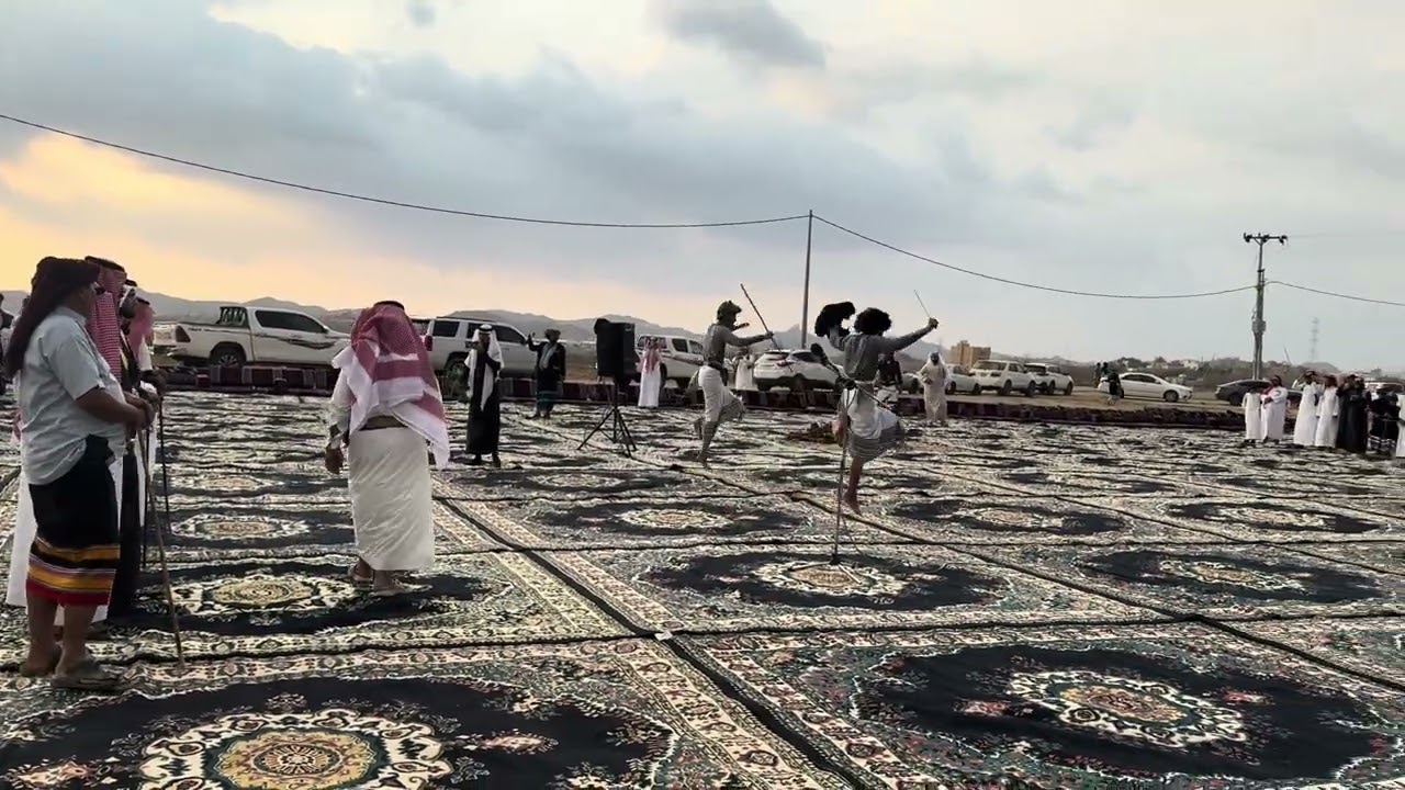 مبدا صف بلغازي في حفل زواج الشاب عبدالله بن حسين بن سلمان الغزواني في استراحة الريف ببلغازي