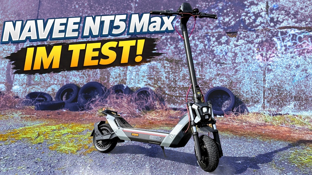 NAVEE NT5 Max im Test &ndash; was kann der neue E-Scooter f&uuml;r 699&euro; wirklich? ⚡ #navee #escooter #test