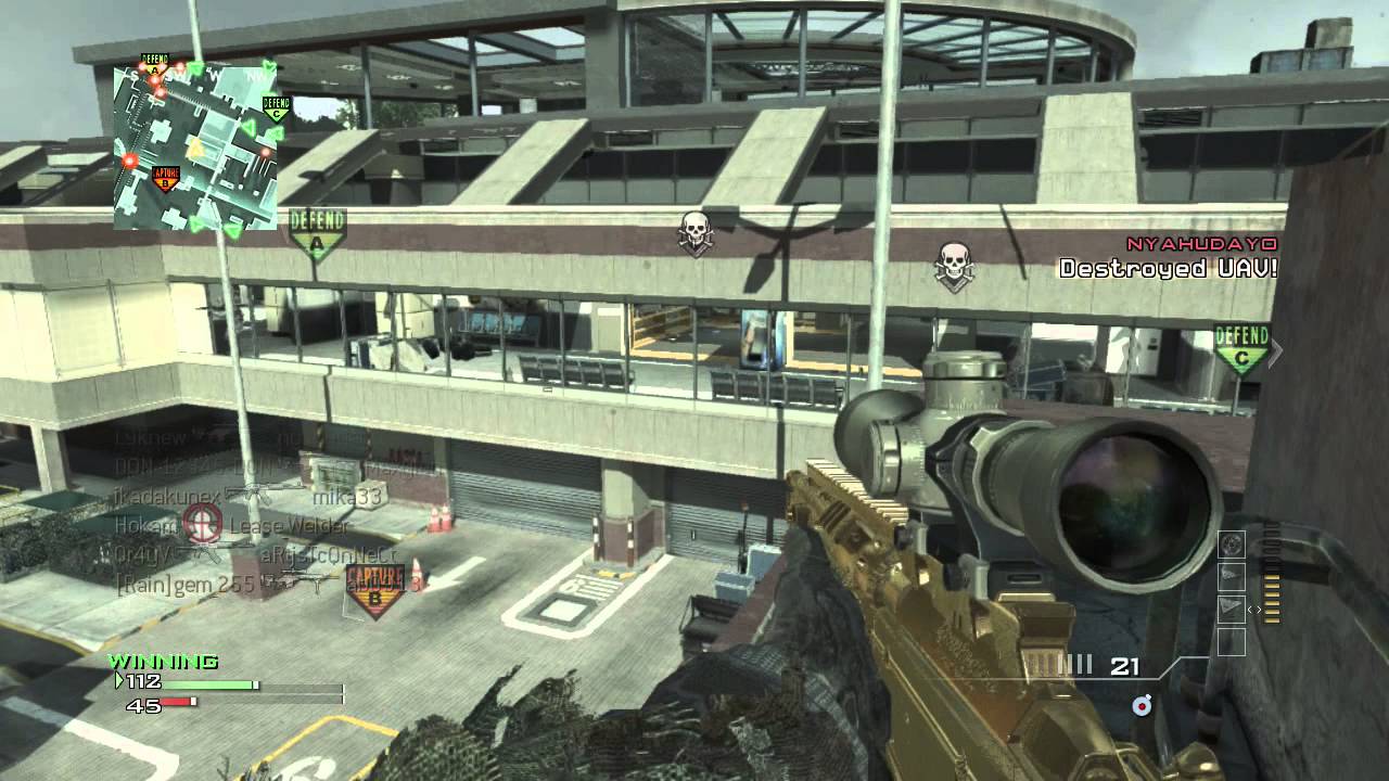 【COD:MW3】ぼどかちゃんの凸スナ実況♯106　~ターミナル最強伝説~