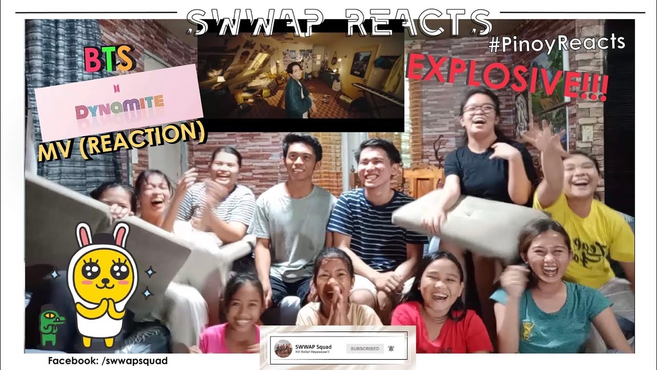 BTS - 'DYNAMITE' MV (FIRST TIME REACTION) - SWWAP Reacts