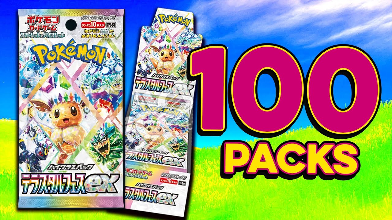 Better Than Prismatic Evolutions?! (Terastal Festival Pack Battle)