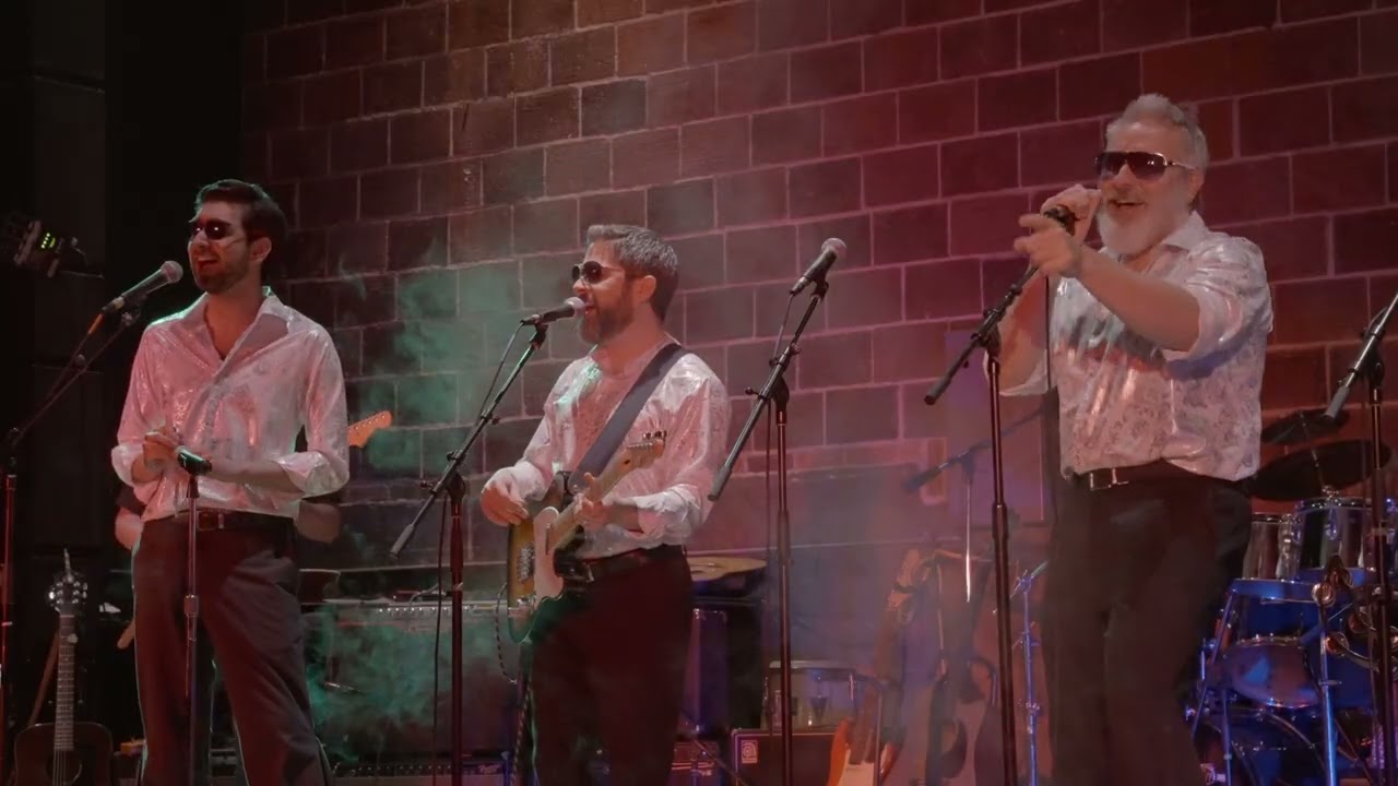 The Bee Gees' “Stayin' Alive” live cover by The Dads Band