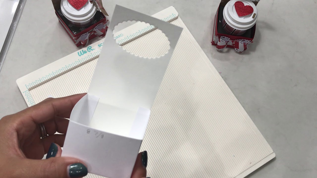 Starbucks Coffee Cup Carrier Tutorial *No Metal Die needed* Requested