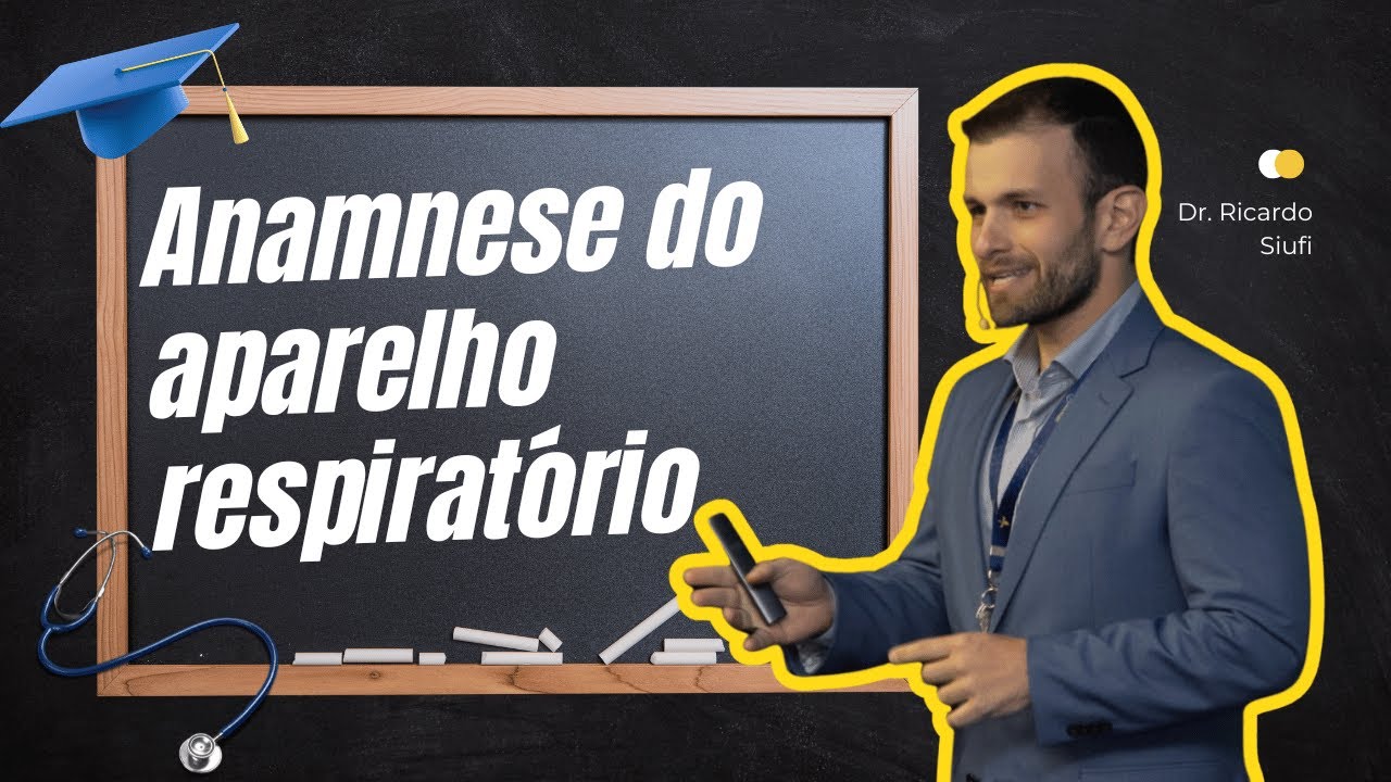 Semiologia respiratória: Anamnese do aparelho respiratório.