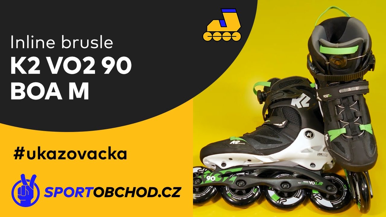 Inline brusle K2 VO2 90 Boa M #ukazovacka