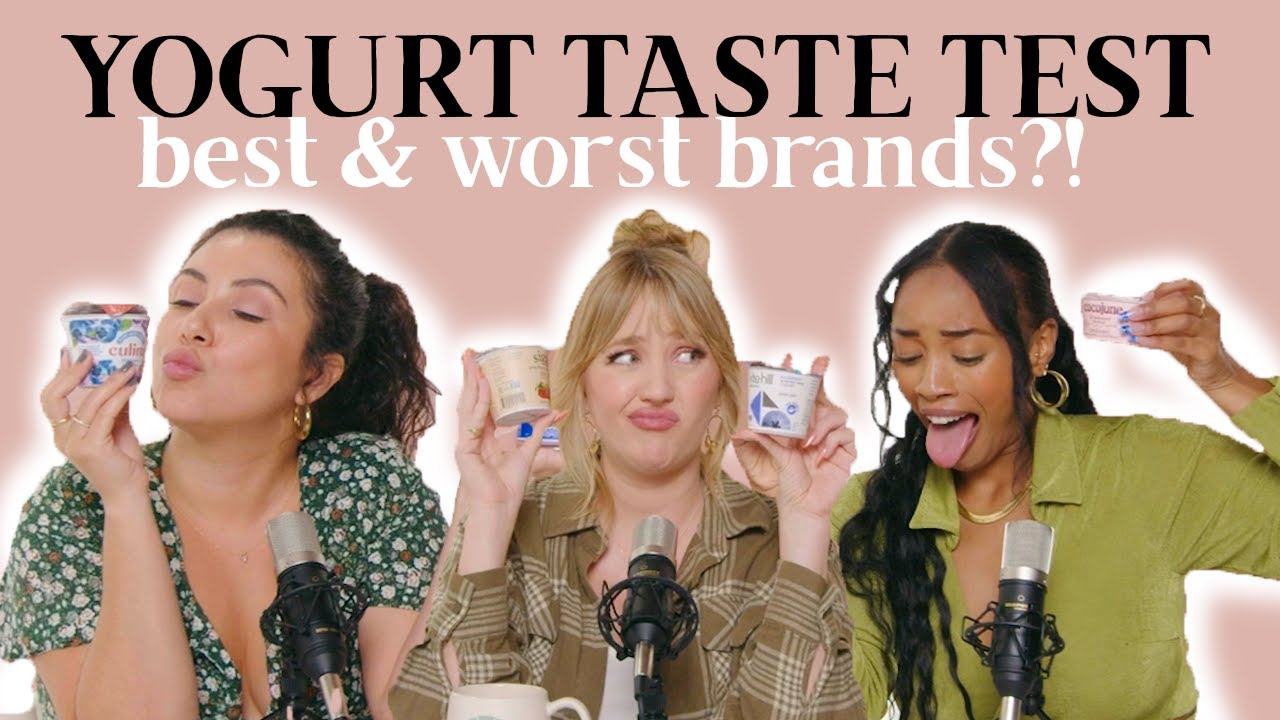 HUGE Vegan Yogurt Taste Test