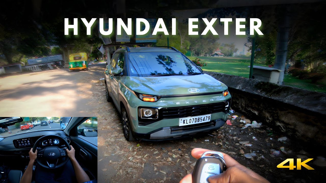 HYUNDAI EXTER (1.2L AMT) - POV Test Drive #29 | ENJE