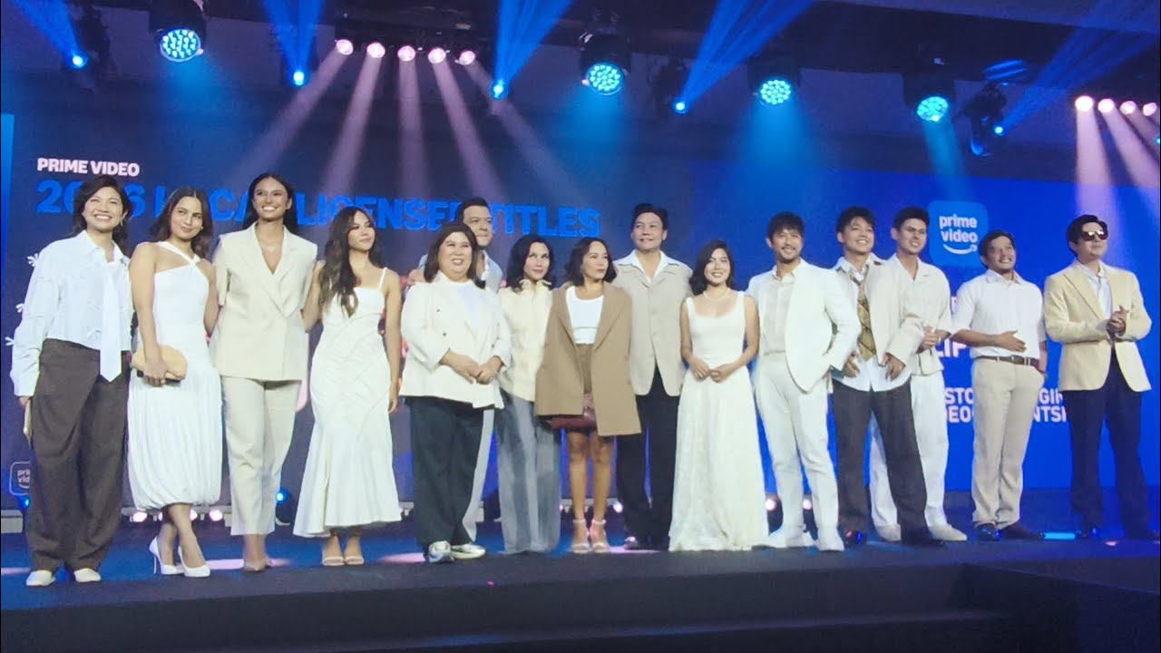 Джессика Сохо, Джерико Росалес, Джанелла Сальвадор на мероприятии Prime Video Presents PHILIPPINES.