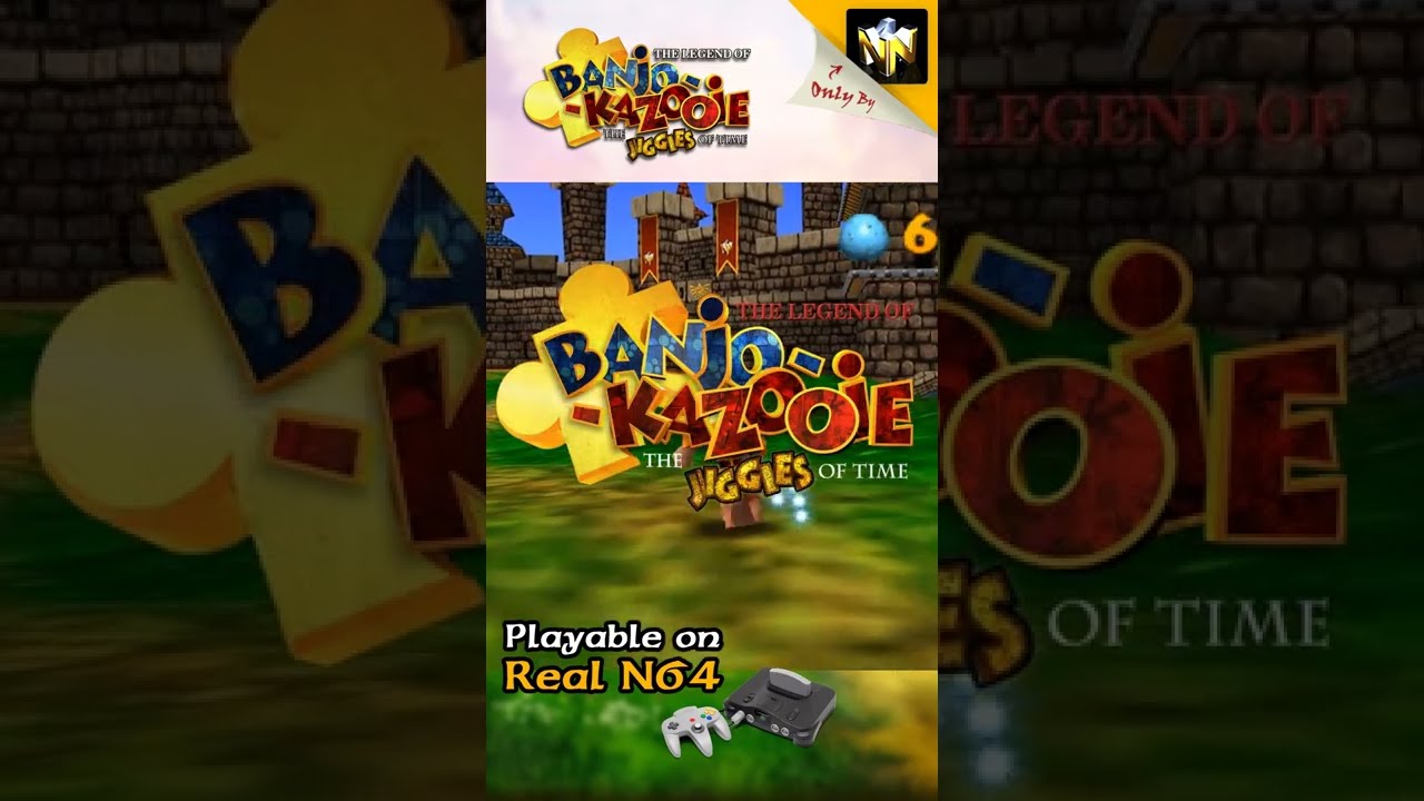 BK Jiggies Of Time #shorts #n64 #zelda
