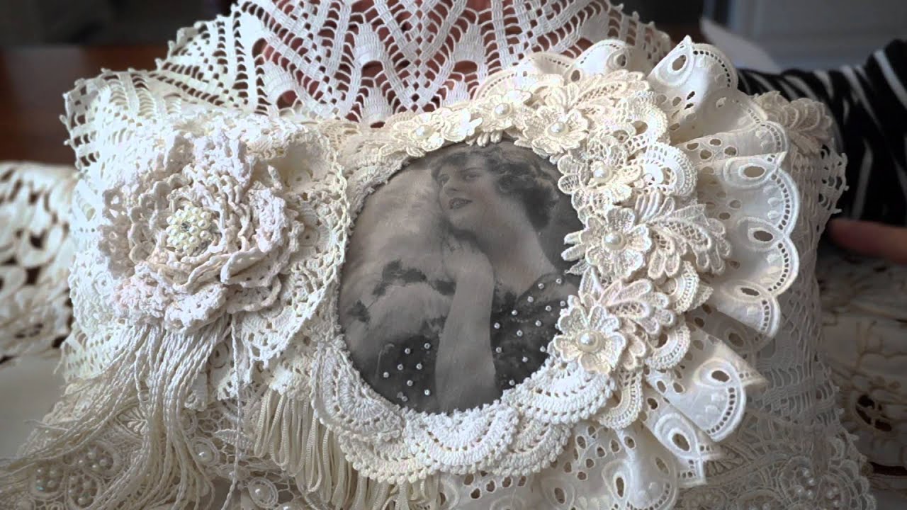 Shabby/Vintage Boudoir Pillows