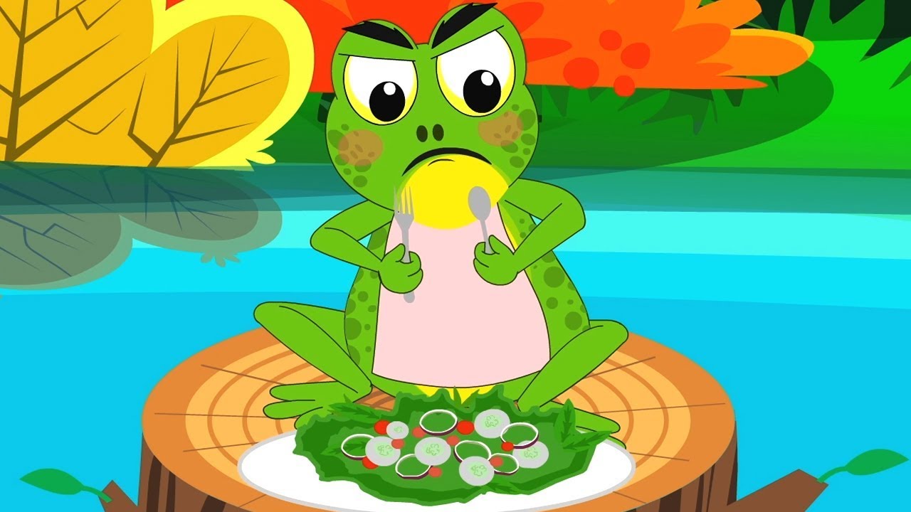 Eu Vi Um Sapo | canção para crianças | rimas em portugues | I Saw A Frog | Kids Tv Português