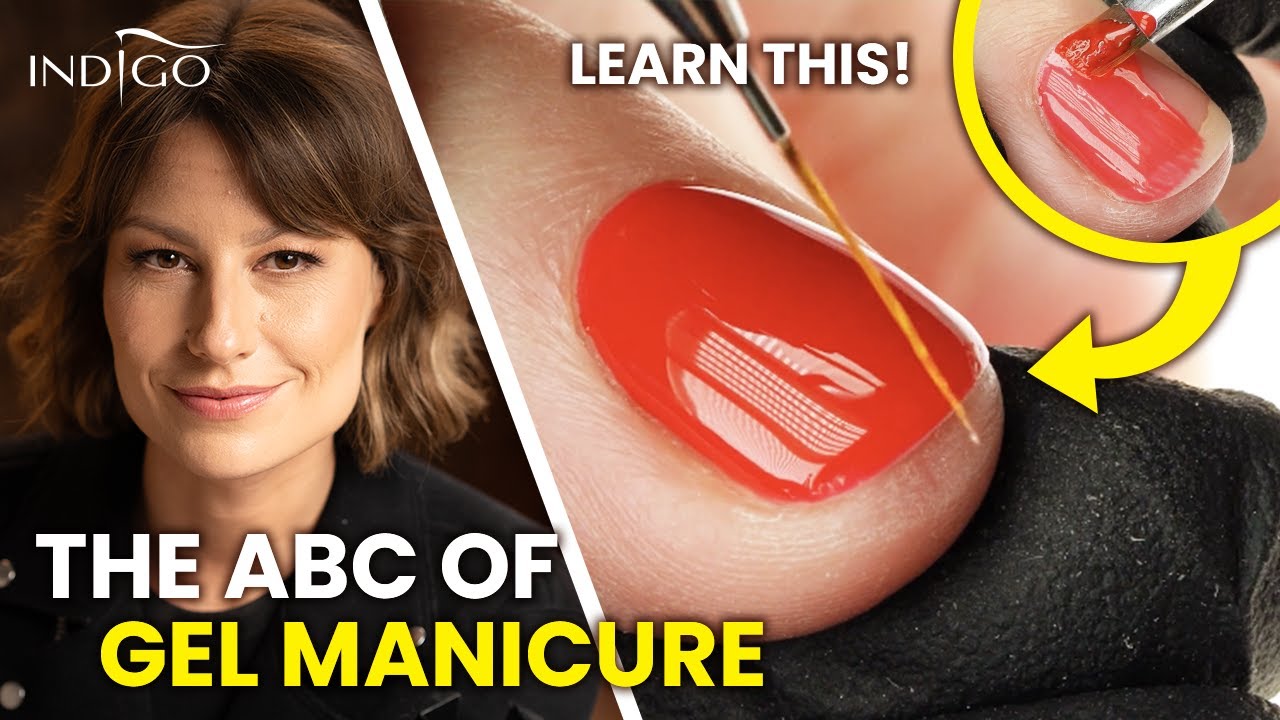A perfect GEL MANICURE step by step. ABC of gel nails! | Indigo Nails