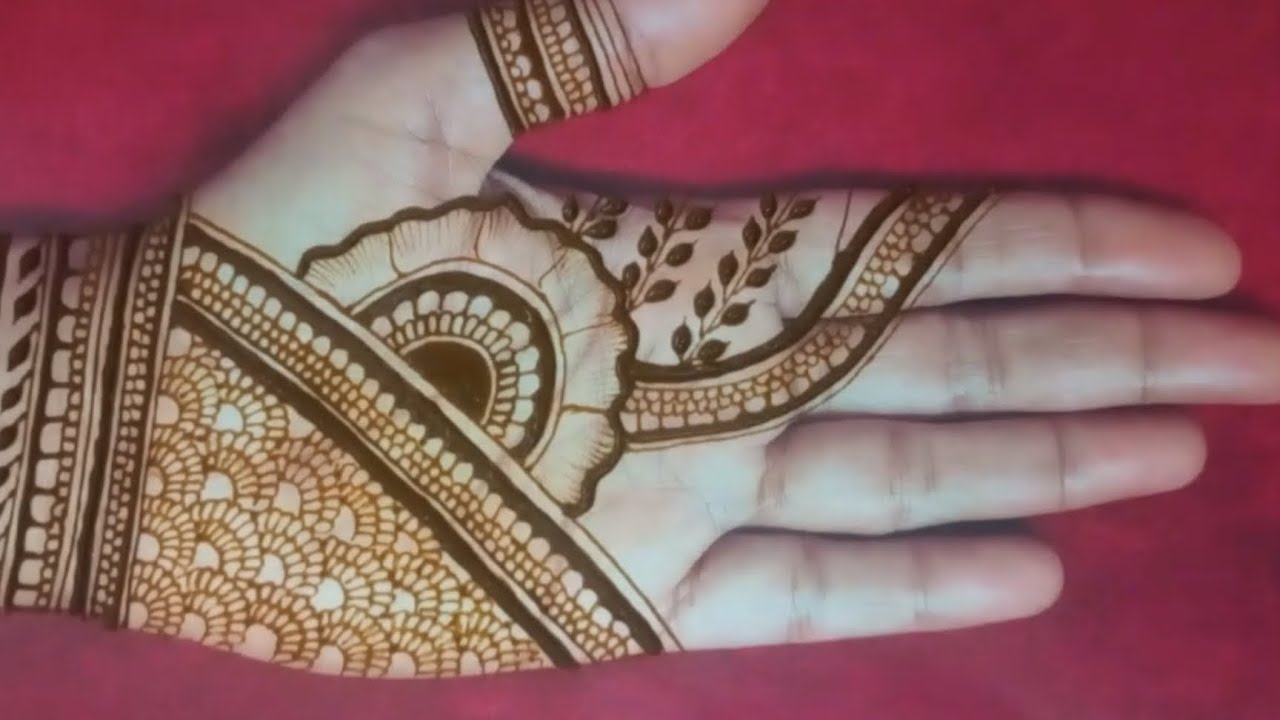 |Easy Mehndi Design For Front Hand|simple mehandi designs|mehendi ke designs|arabic mehndi designs|