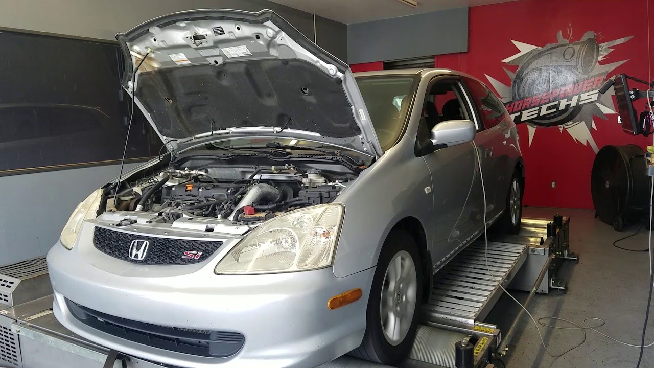 Honda Civic EP3 Si K20A3 Full Bolt Ons Plus CAMS Dyno Pulls