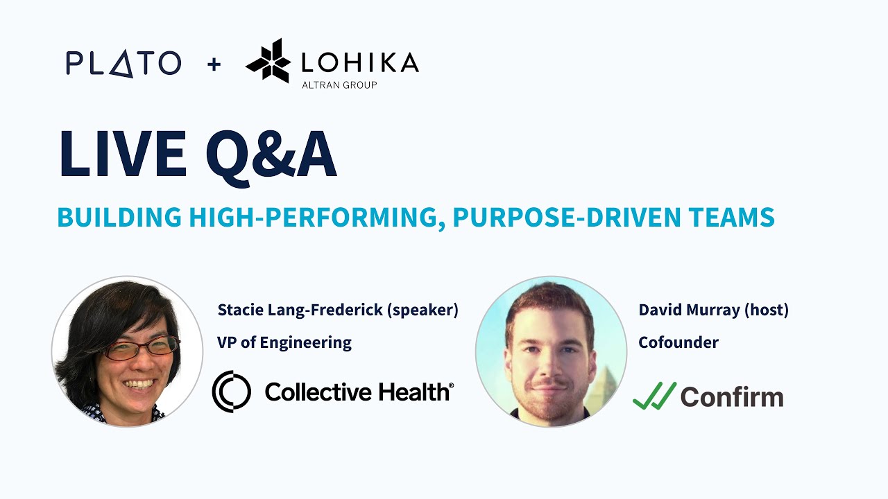 Building high-performing, purpose-driven engineering teams