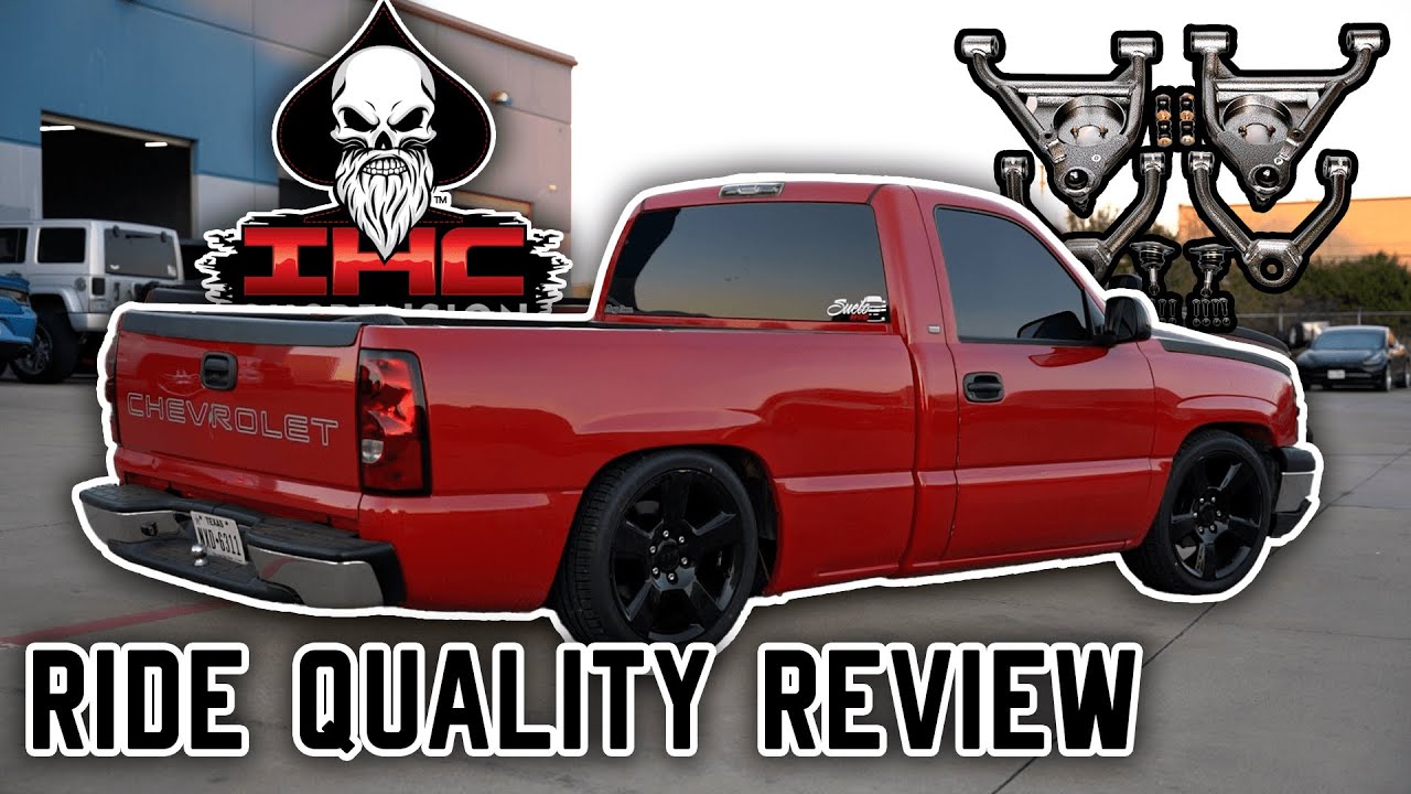 4/7 IHC Lowering Kit on an 04 Chevy 2 door short bed. (mix and match 4 front, 7 inch rear notch)