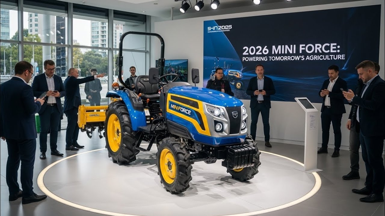 Mini Force 2026 🚜 | Il Nuovo Trattore Compatto Potente e Affidabile