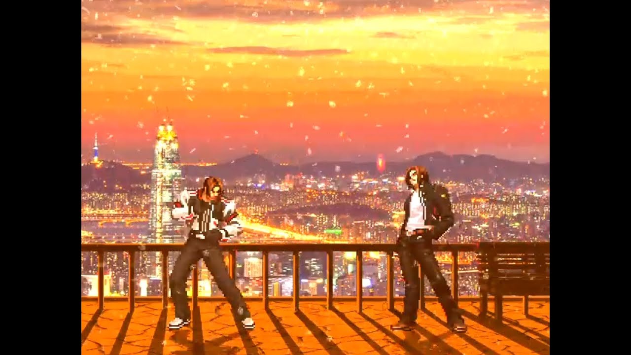 [KOF MUGEN] Kyo Impact(me) VS THE SUN OF GOD (AI)