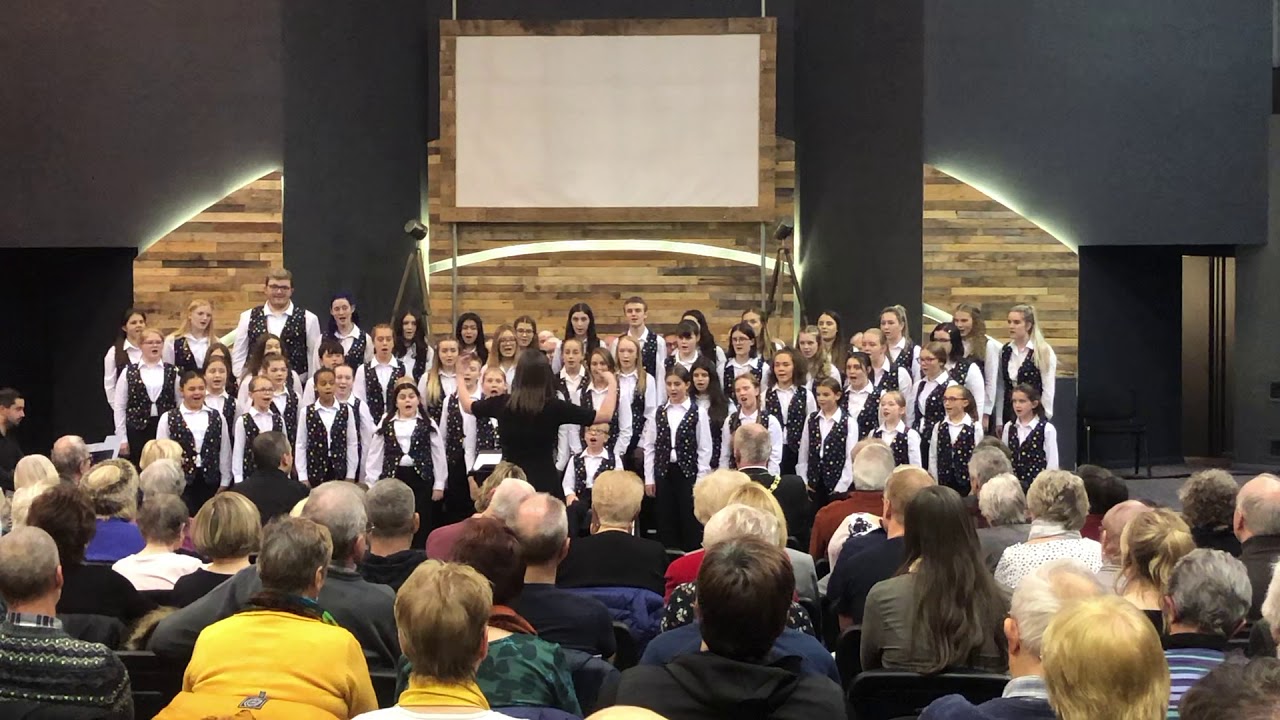 Didn't it Rain? Arr. Michael Neaum sung by Scunthorpe Cooperative Junior Choir