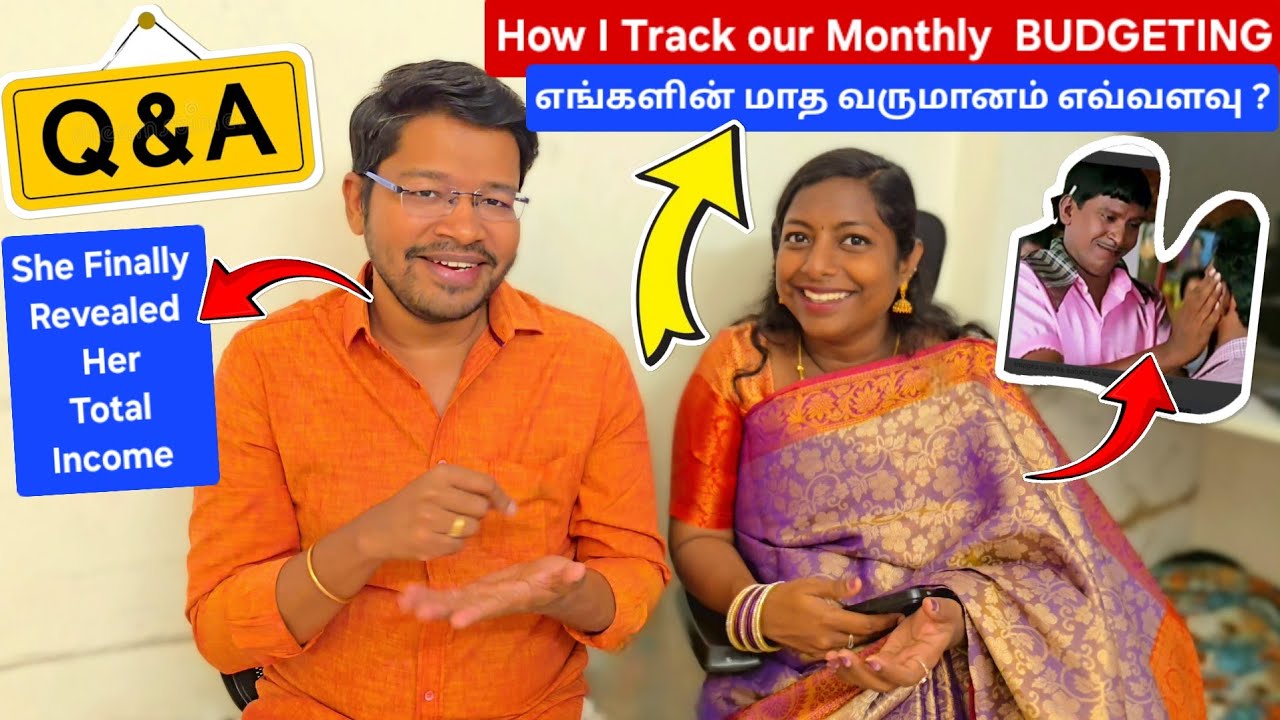 எங்க Total Monthly Income & Expense எவ்ளோ?💰நான் எப்படி Budget Tracking + Accounting எப்படி பண்ணுறேன்