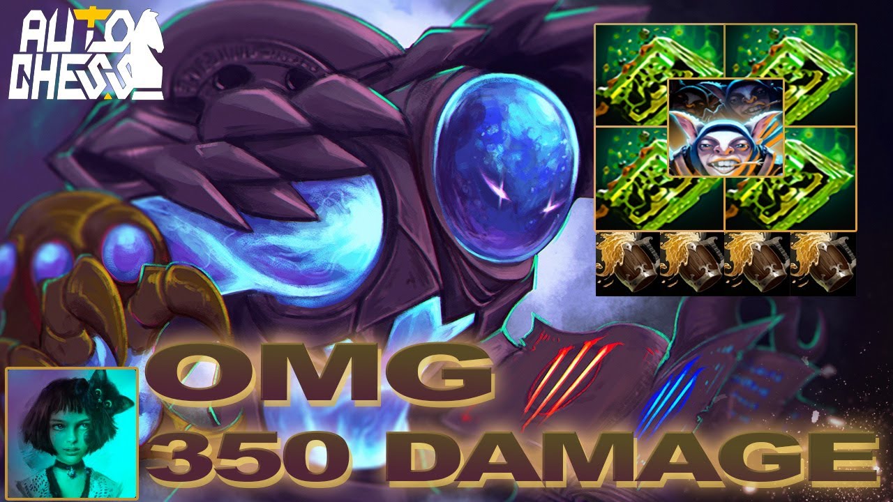 Dota Auto Chess OMG 350 damage