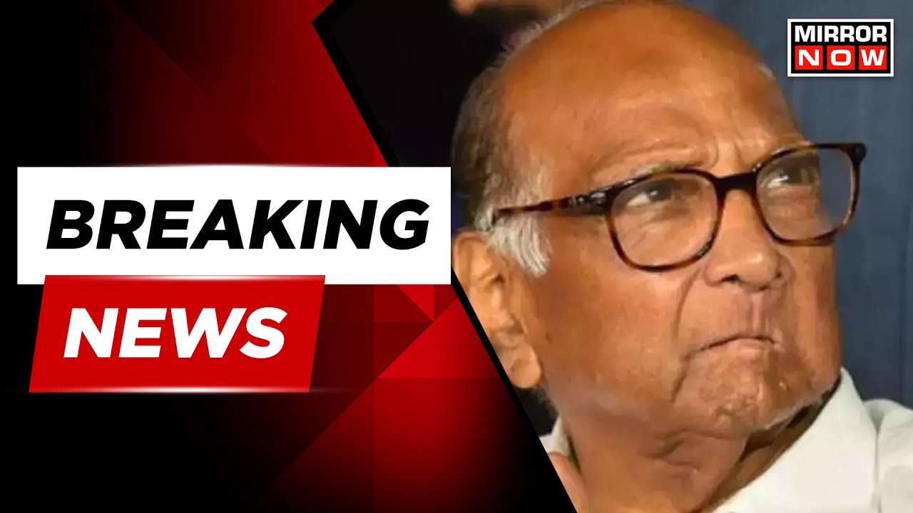 Breaking News: NCP President Sharad Pawar Steps Down From Post | Maharashtra Politics | Mirror Now