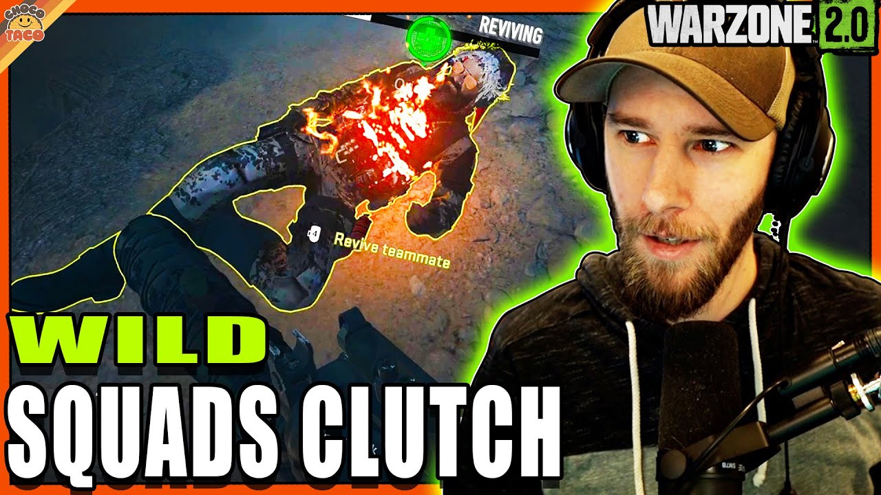 Absolutely Wild Squads Clutch for chocoTaco & Quest - Warzone 2.0 Gameplay