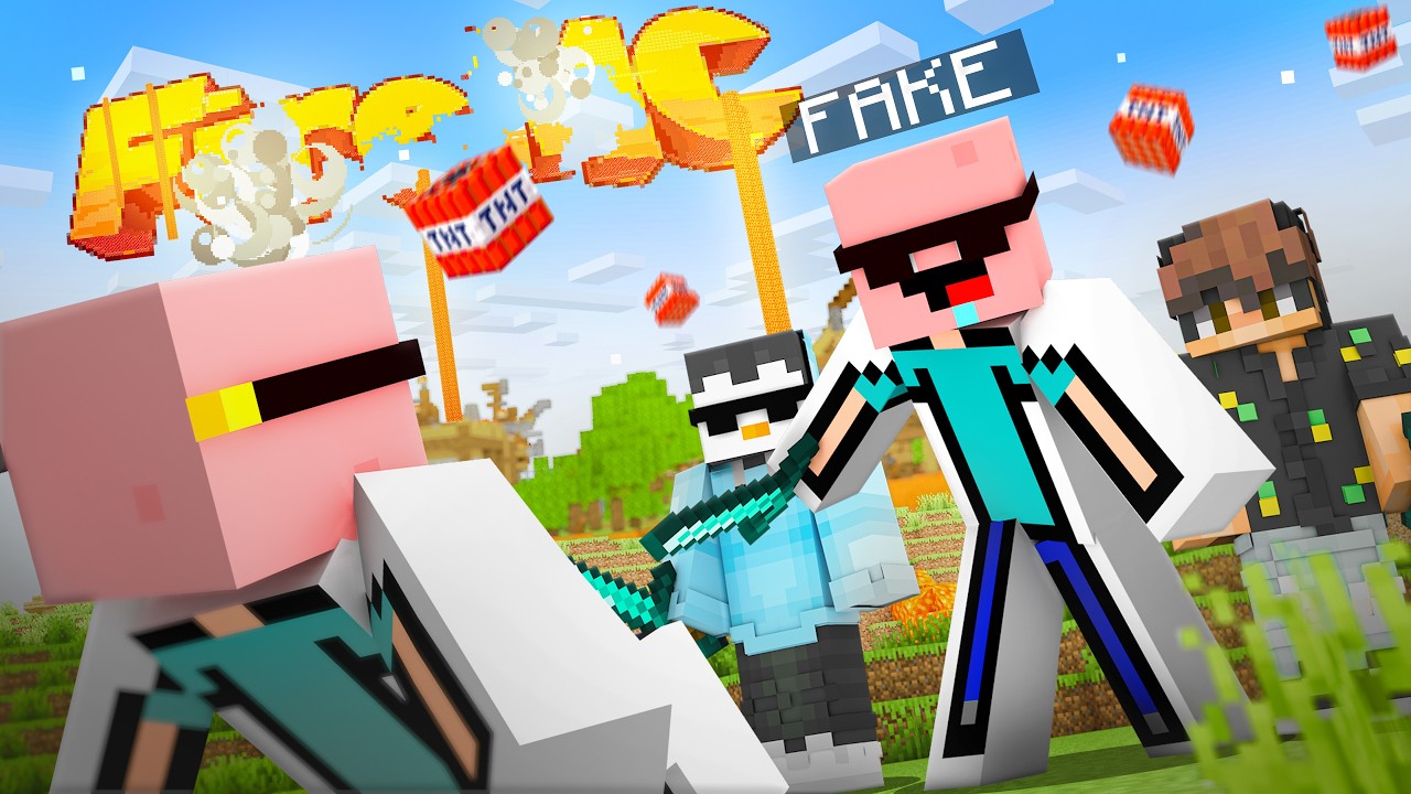 How I Destroyed a FAKE COPY of my Own Minecraft Server