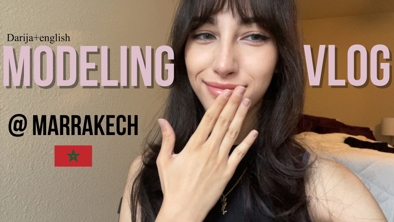 come with me to a photoshoot (in Marrakech)