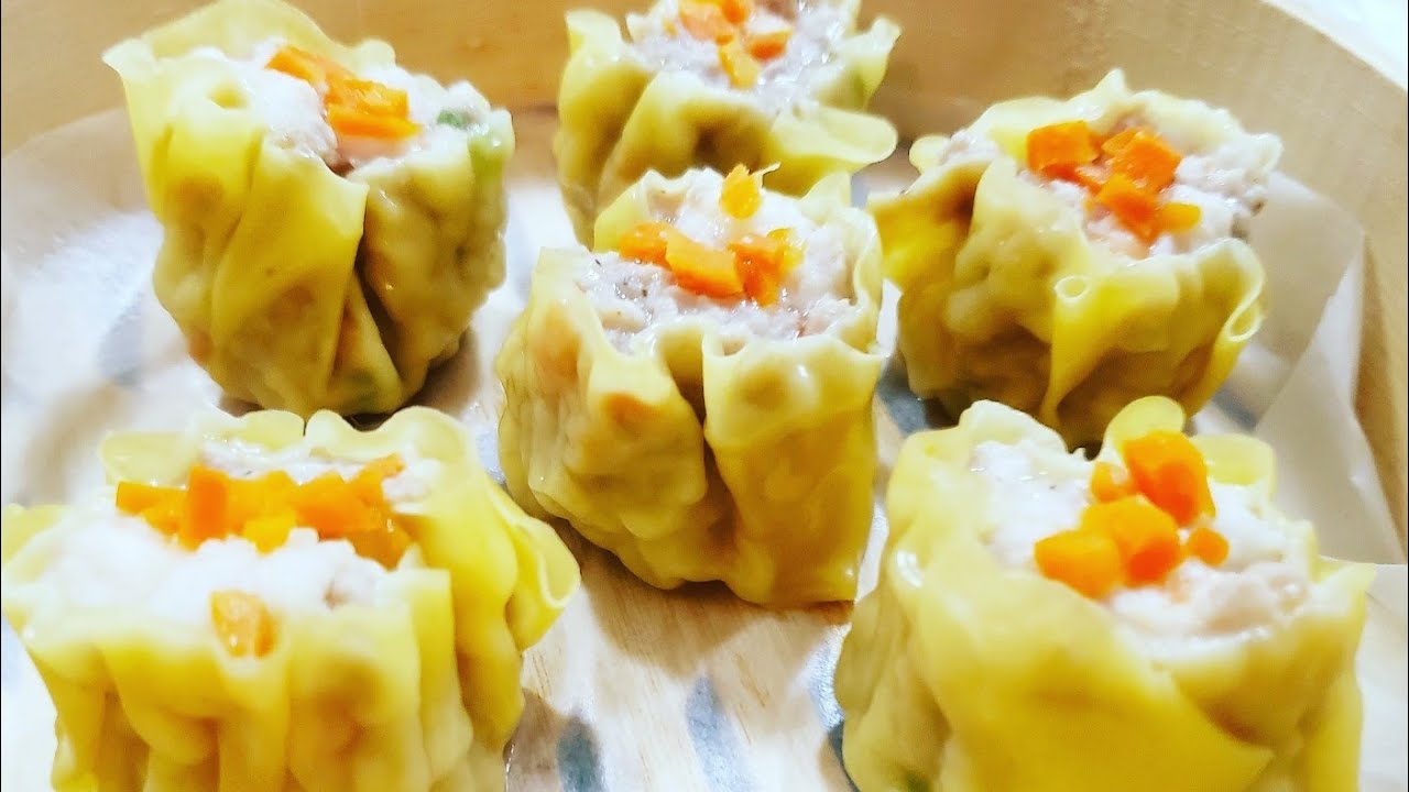 How to Make Cantonese Dim Sum Style Siu Mai (烧卖)