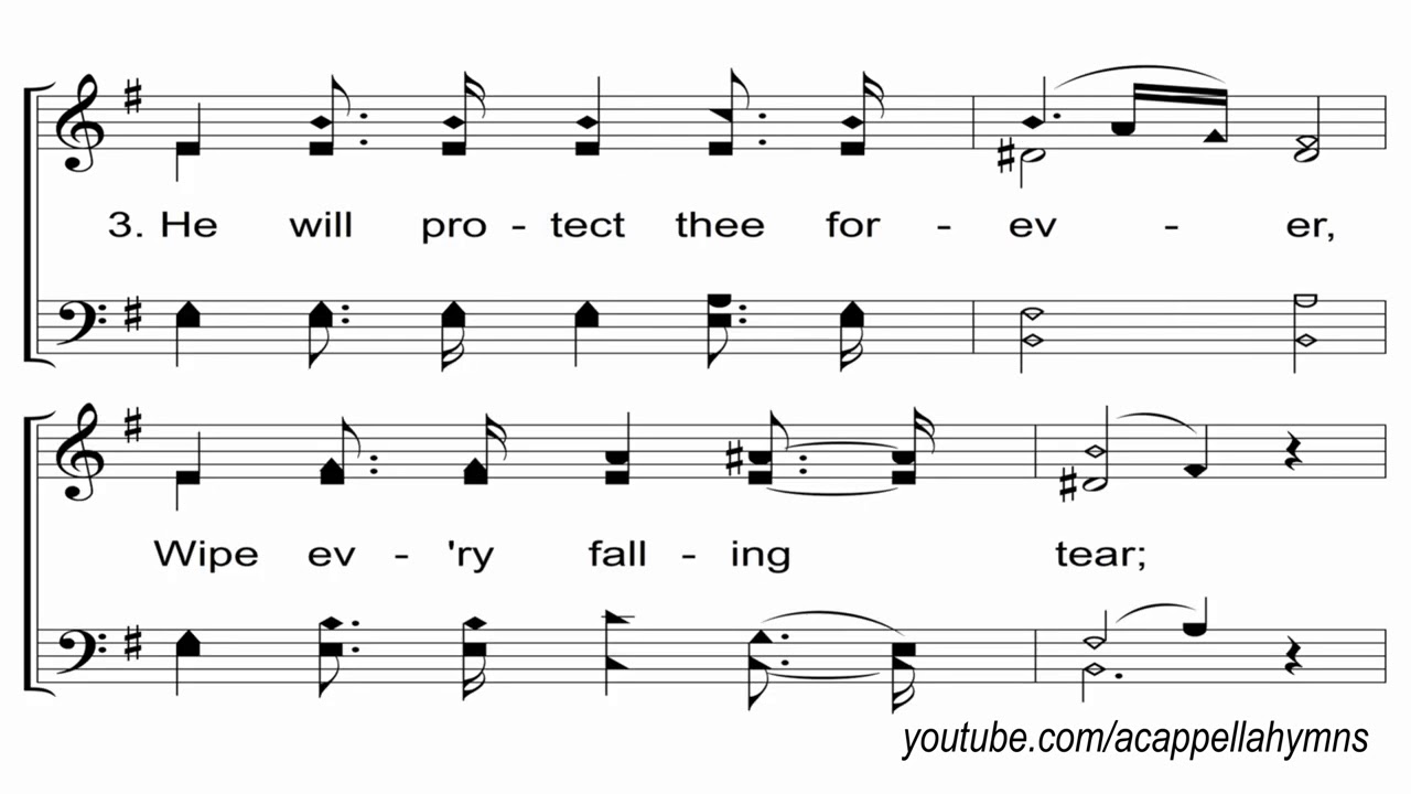 Flee As a Bird (4 verses) - A Cappella Hymn