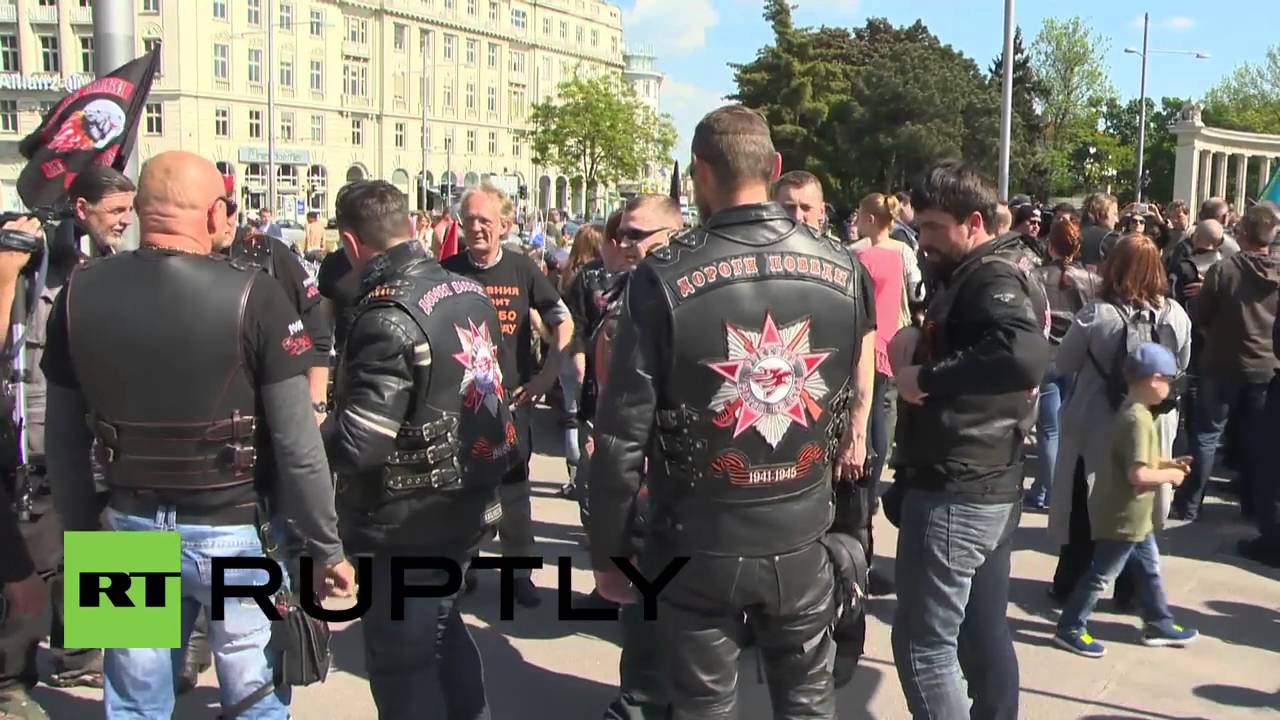‎Nachtwölfe‬ in ‪Wien 2016